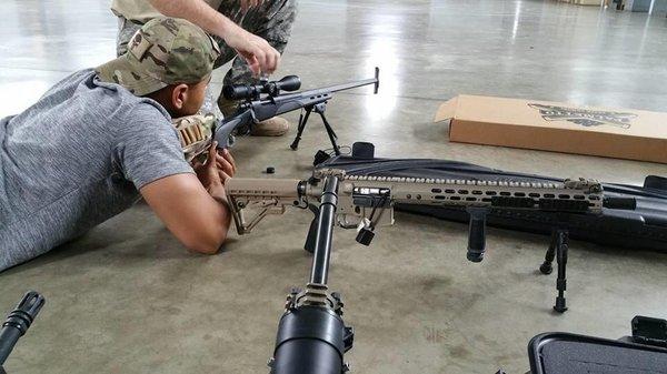 Hands on with weapon systems. 1 on 1 with the infantry SGT.