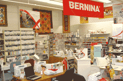 BERNINA sewing machines.