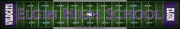 The Banner for the Elgin High School Homepage. Created by Collin Sheehan.