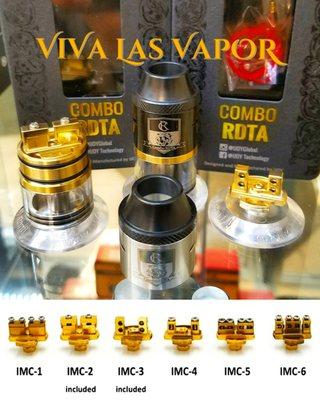 The iJoy Combo RDTA offers so many options to customize.  What will you choose?