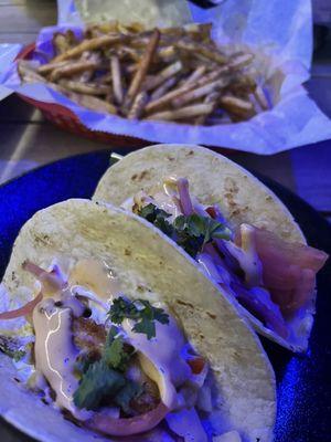 Fish Tacos / Truffle Fries