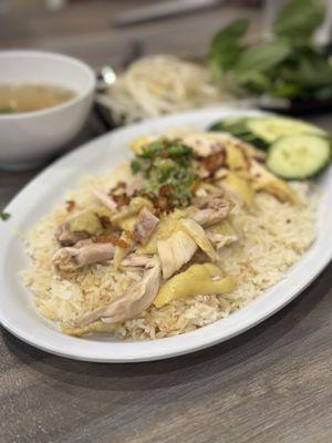 Cơm Gà Hải Nam (Hainan Chicken)