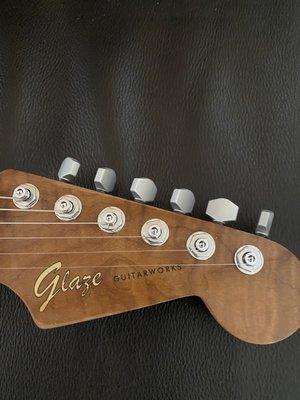 Custom built guitars