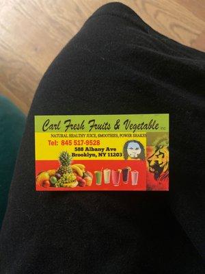 Carl Fresh Fruits And Vegetable