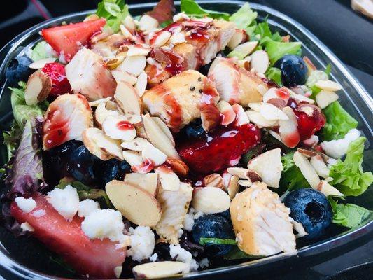 Berry Burst Chicken Salad...half portion