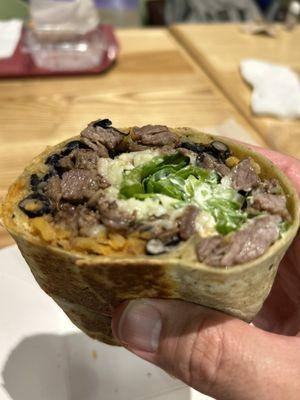 Excellent steak burrito!!