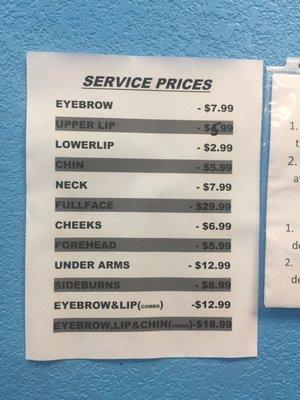 very good prices