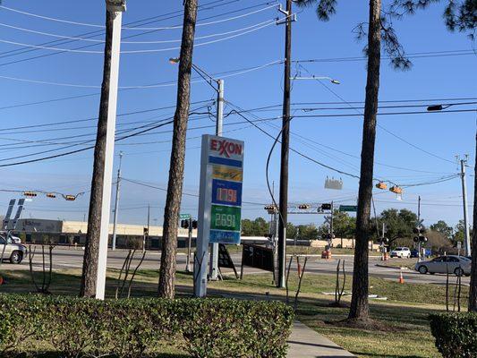 Corner sign of Clear Lake City Blvd & HWY 3