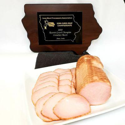 IMPA Reserve Grand Champion Canadian Bacon