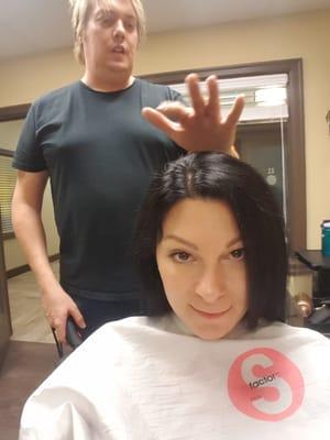 Hair with Travis at Beautiful!