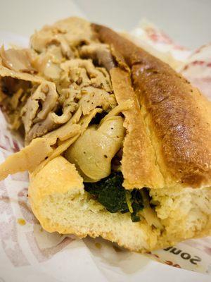 Roast pork sandwich