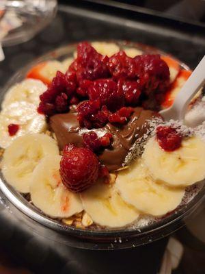 Again Berry Bowl (strawberries substituted with raspberries)