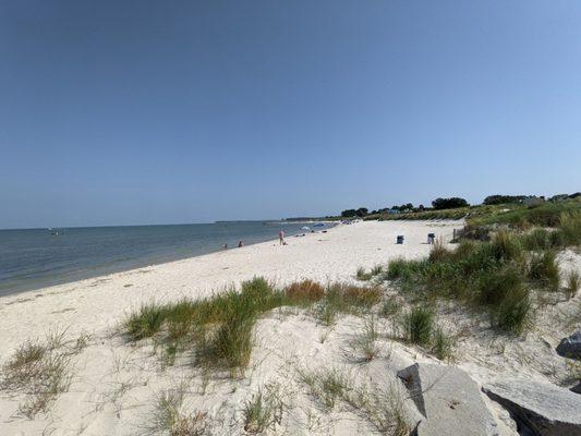 Cape Charles town beach front