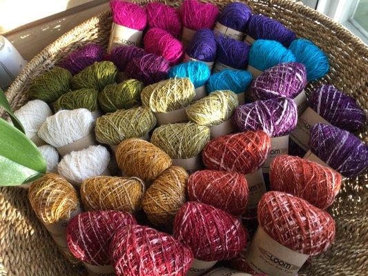 New yarn from The Loom!