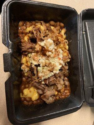 BBQ bowls with brisket