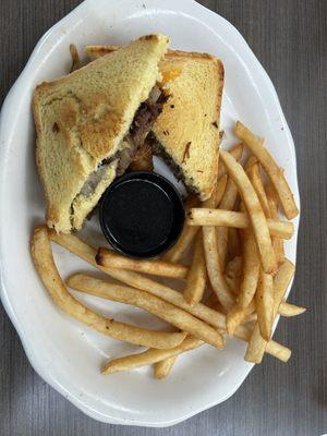 Grilled Pot Roast Melt