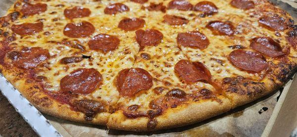 Pepperoni pizza