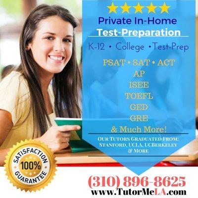 In need of an SAT tutor in Los Angeles? How about an ACT tutor or ISEE tutor? We offer the highest quality test-prep tutors in Los Angeles.