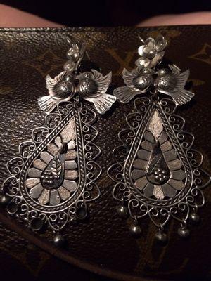 One of the pairs of earrings I bought.