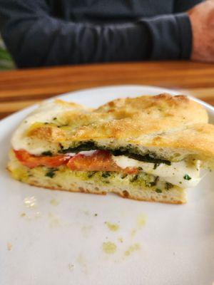 Caprese sandwich.