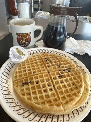 Pecan Waffle- regular syrup