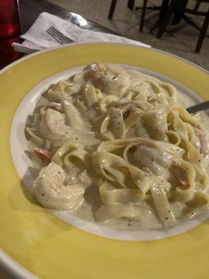 Shrimp Alfredo