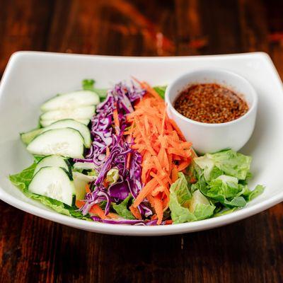 House Salad at Wakatobi Japanese Grill Hibachi and Sushi