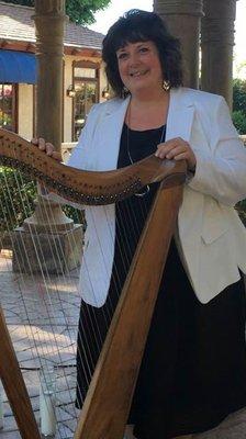 Jocelyn,  one of our professional  harpists.