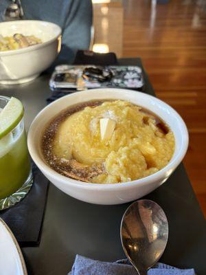 Creamy Polenta with Maple Syrup