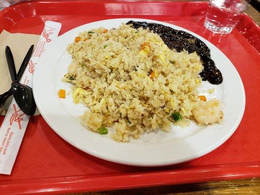 Shrimp fried rice