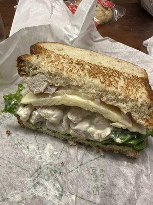 Pecan Chicken Salad Sandwich