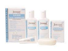 Acne Facial Treatment Kit 4 Step Regimen using natural volcanic sulfur.