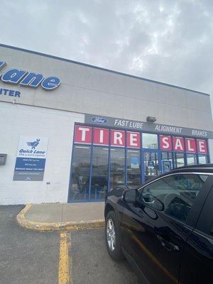 Tire sale going on now with a $70 rebate