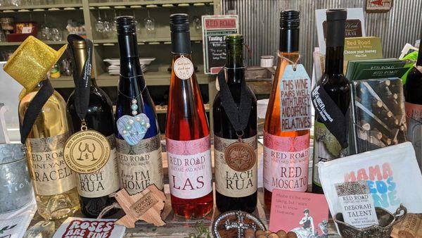 Just a few of our award winning wines!