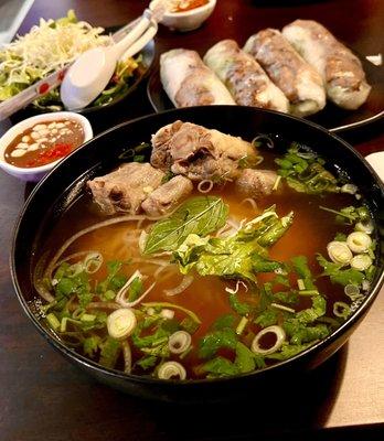 Pho - Ox Tail! - Delicious beef bone broth!