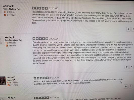 Hidden 5 star reviews!