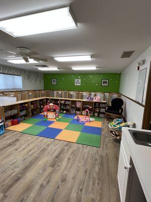 The newly renovated Infant Room!