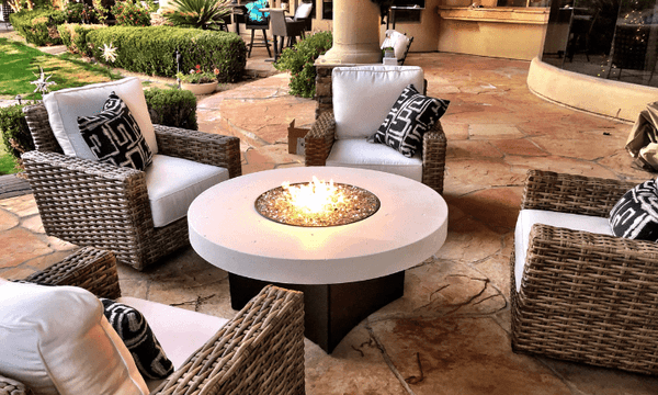 The Glacier Stone Oriflamme Fire Table is a wonderful addition to an already impressive line of fire tables...