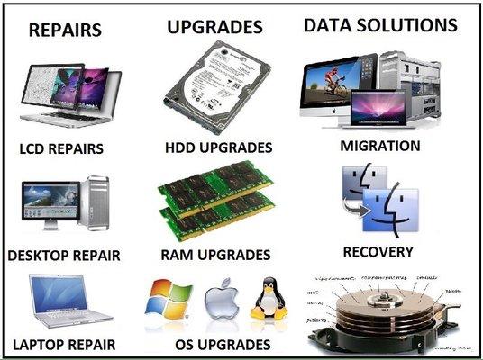 We repair and diagnose all types of desktop and laptop models. Contact us to ask an expert.