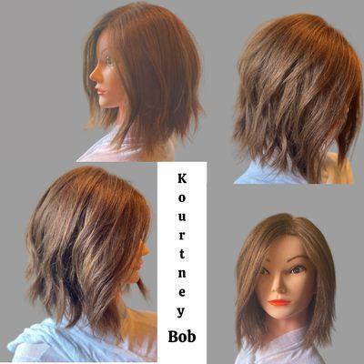 Razored layered Bob