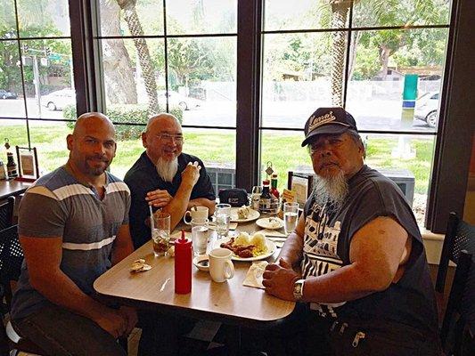 7-14-2015 from left to right: Grand Master Nathaniel Ortega, myself and Senior Grand Master Vince Maglinti.