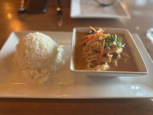 Penang curry chicken.