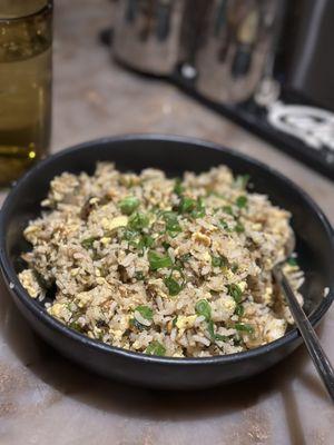 Pork and Mustard Green Fried Rice