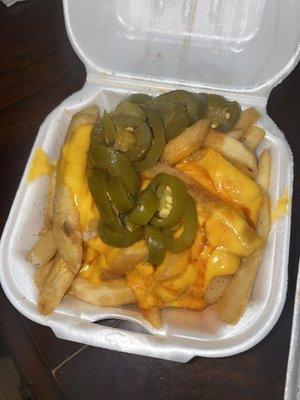 Spicy Cheese Fries