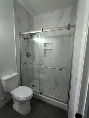 Bathroom remodel.