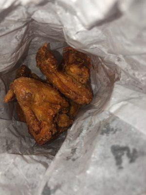 5. 4 Piece Fried Chicken Wings