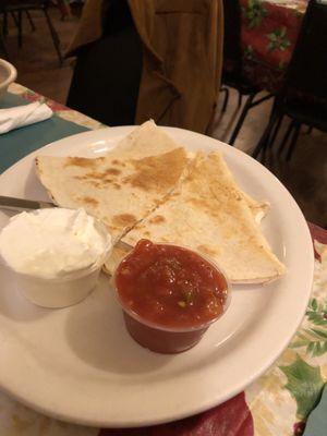 Cheese Quesadilla