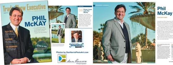 Happy to have provided the featured photos for this month's trade Show Executive Magazine!