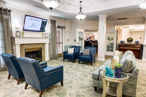 Historic Roswell Place | Assisted Living & Memory Care | Roswell, GA | Common area