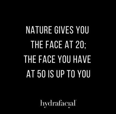 Hydrafacial will improve your skin!